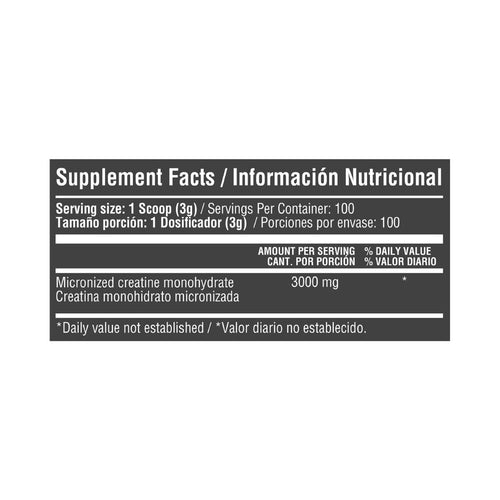 CREATINA MONOHIDRATO - HEALTHY SPORTS-100 SERVICIOS